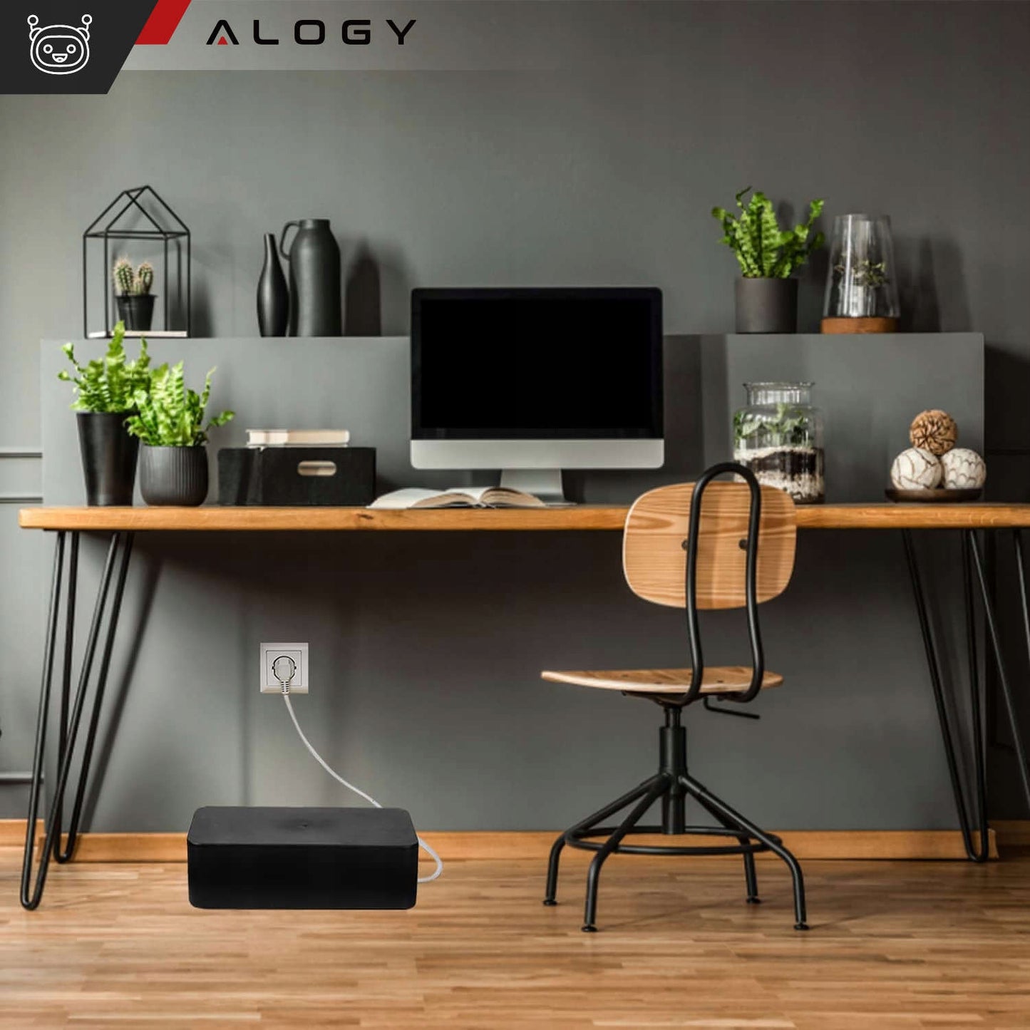 DIDELIS ORGANIZATORIUS LAIDAMS KABELIAMS DĖŽUTĖ TALPYKLA L DYDIS