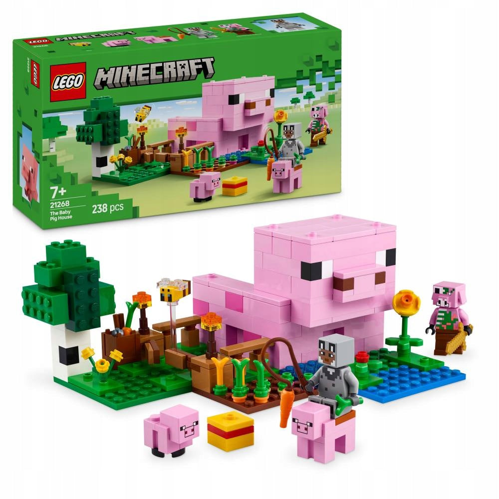 LEGO 21268 Minecraft Kiaulės namai
