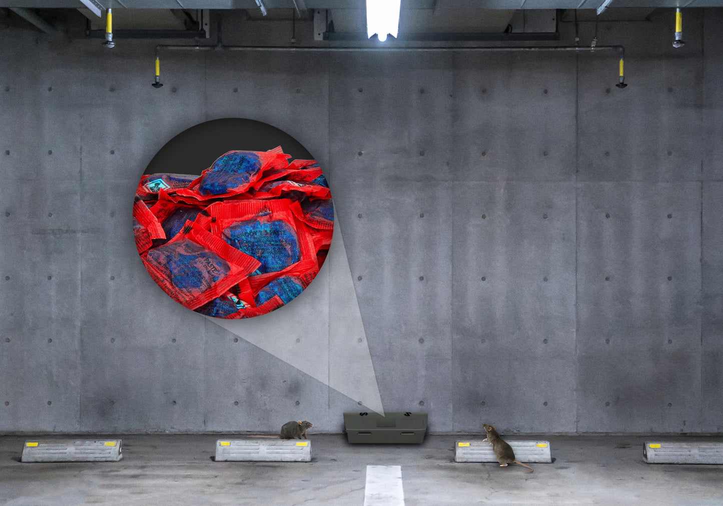 Stiprūs nuodai graužikams (žiurkėms, pelėms) - pasta NO PEST 3x1KG