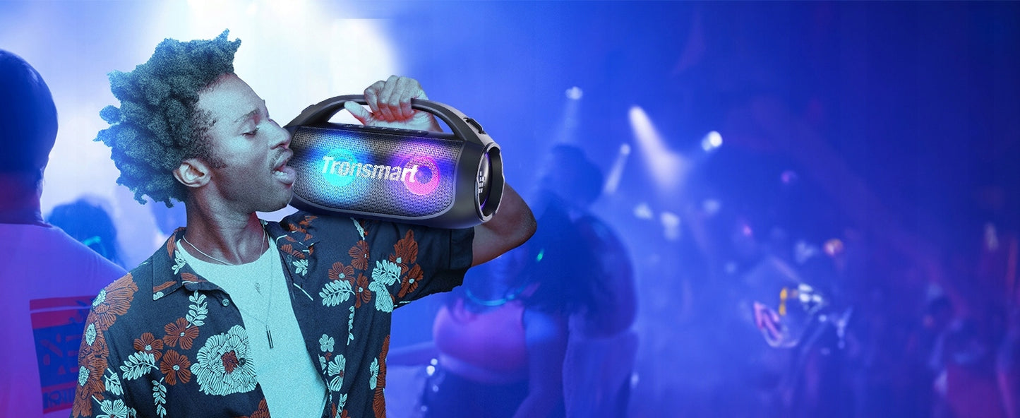 40W nešiojamasis Bluetooth garsiakalbis 24H TRONSMART BANG SE atsparumas vandeniui IPX6
