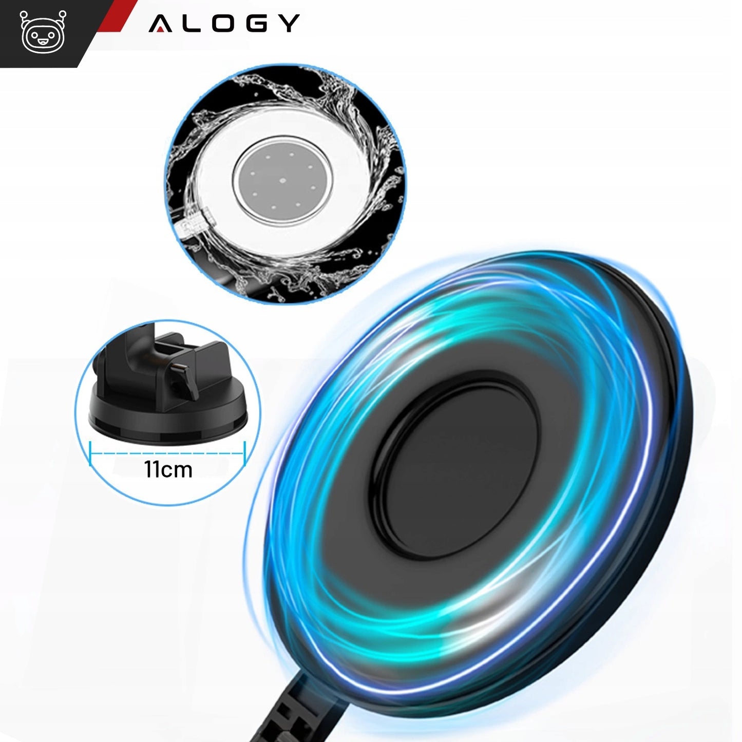 Telefono laikiklis automobiliui / sunkvežimiui / ekskavatoriui / autobusui / sunkvežimiui - Alogy