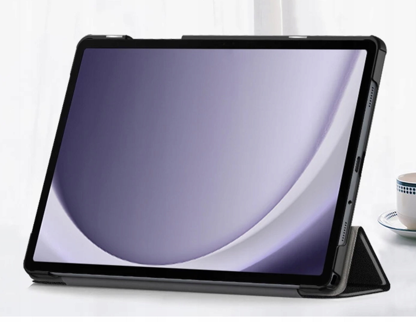 Dėklas + Apsauginis stiklas + Rašiklis skirtas SAMSUNG GALAXY TAB A9+ PLUS 11 2023 X210 X215 X216