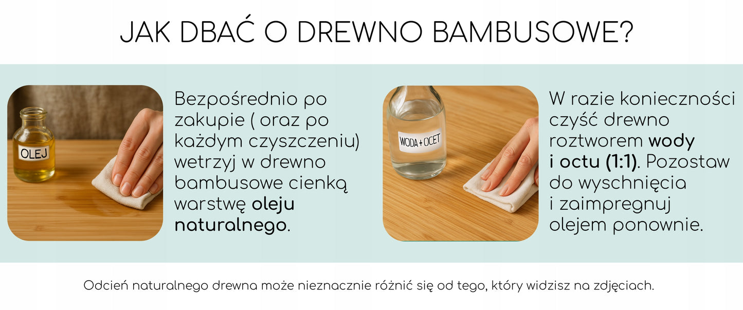 Vonios komplektas: šiukšliadėžė ir tualeto šepetys, juodas/bambukas, YOKA