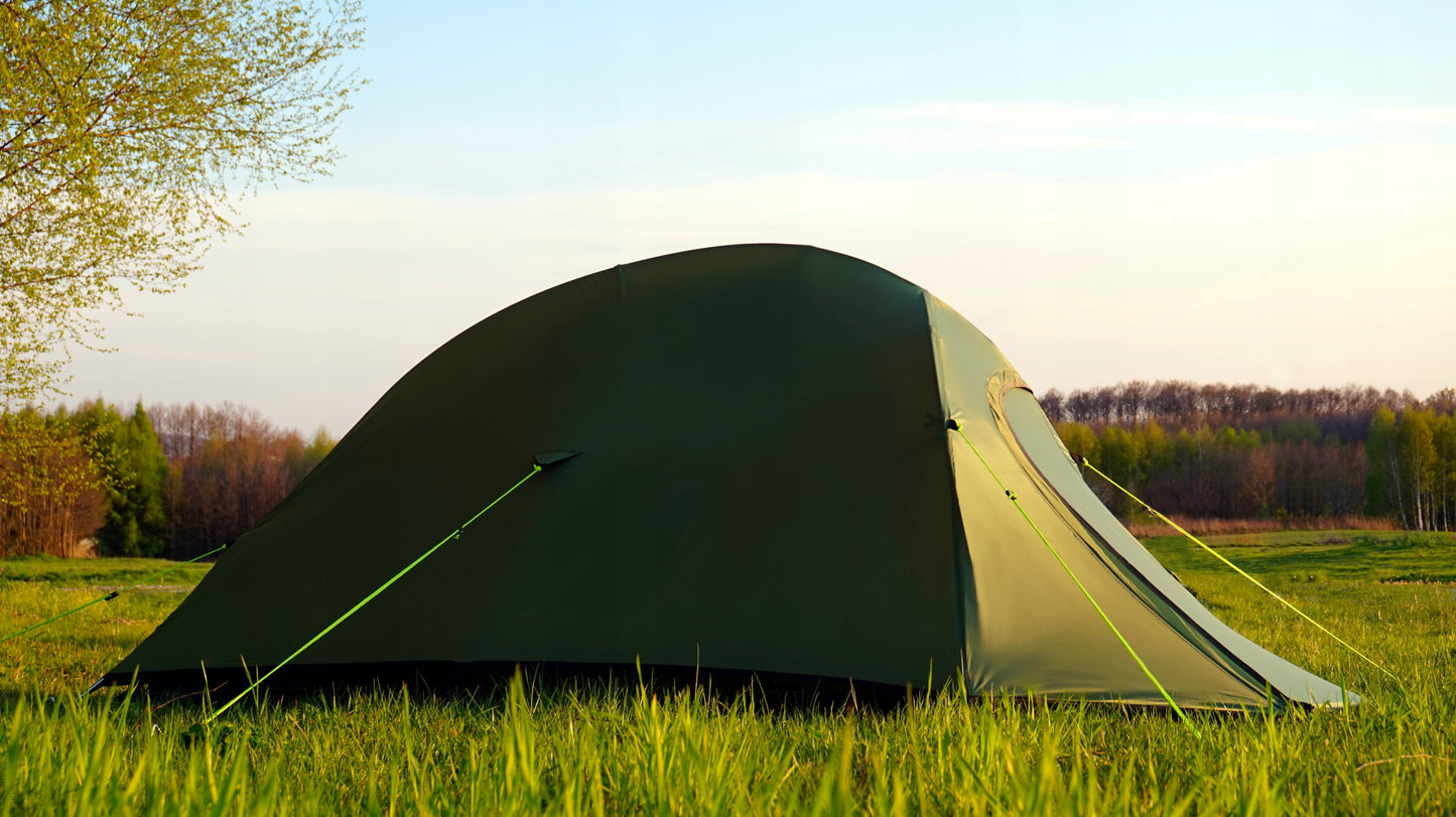 AlpenTent Helium 2 Plus - Ultralengva dviguba palapinė