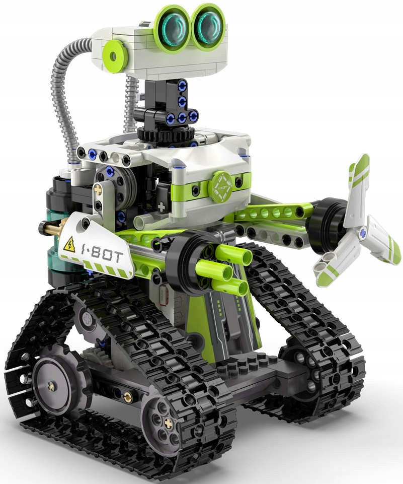 CADA KONSTRUKTORIUS TECHNIC PROGRAMUOJAMAS ROBOTAS BOT 434 DALYS VALDOMAS SU LED