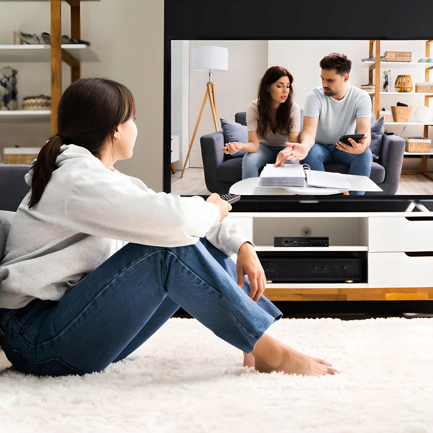 Antžeminės televizijos imtuvas-derintuvas Full HD DVB-T2 HEVC H.265 Universalus