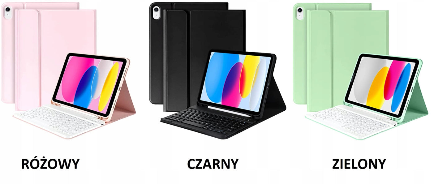 Dėklas ir klaviatūra skirta Apple iPad 10.9 10 GEN 2022 / iPad 11 A16 11GEN 2025