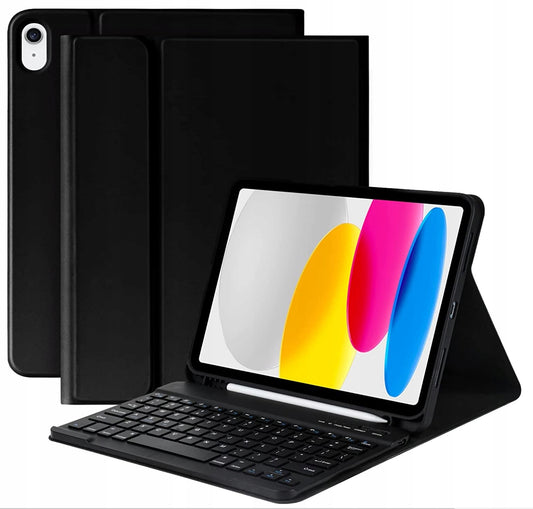 Dėklas ir klaviatūra skirta Apple iPad 10.9 10 GEN 2022 / iPad 11 A16 11GEN 2025
