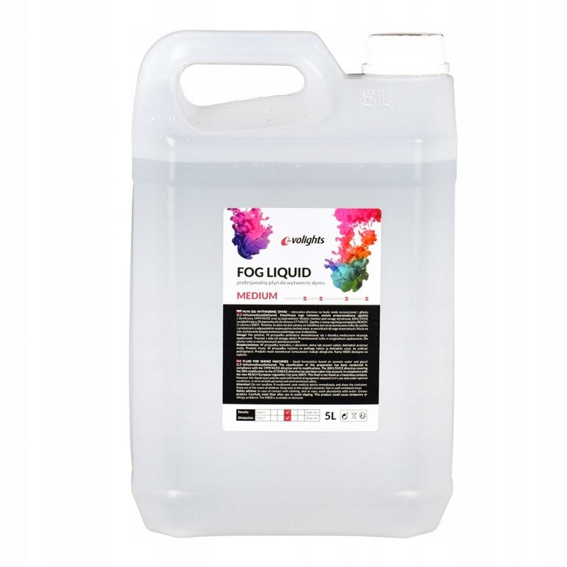 EVOLIGHTS skystis dūmų generatoriui vidutinis MEDIUM 5L