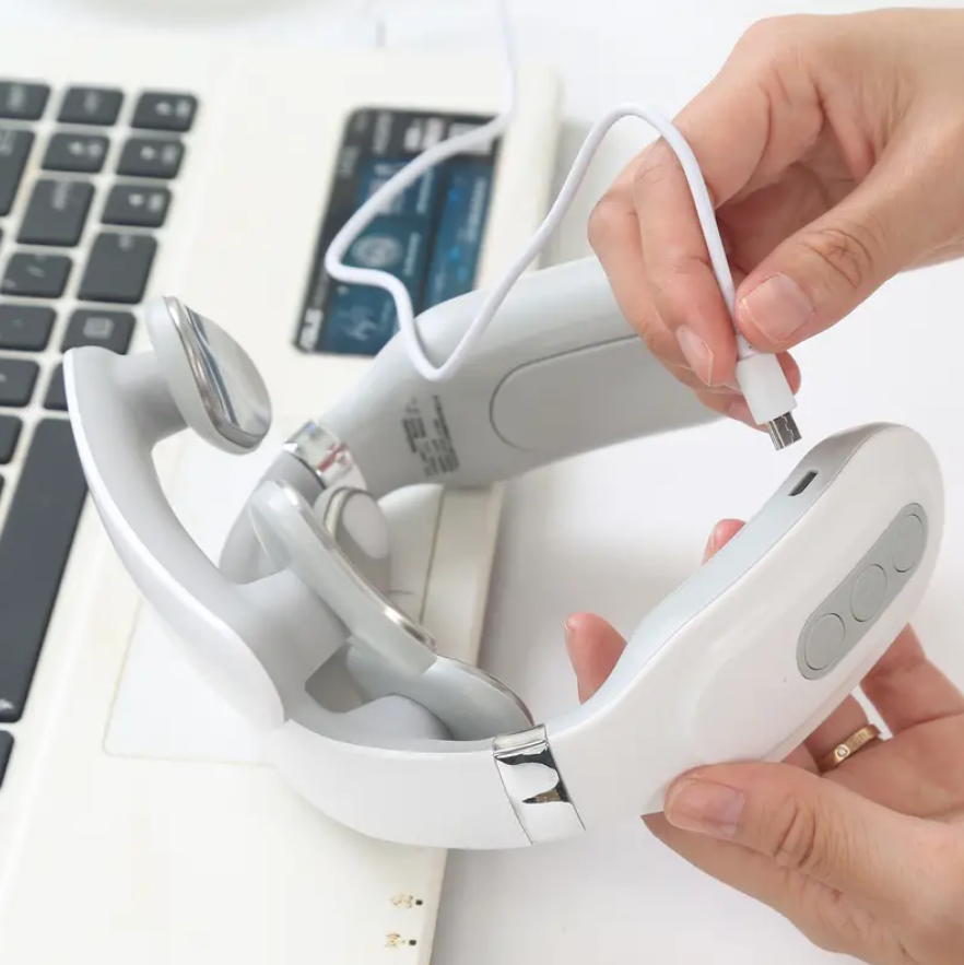 Elektrinis Kaklo Masažuoklis su USB įkrovimu