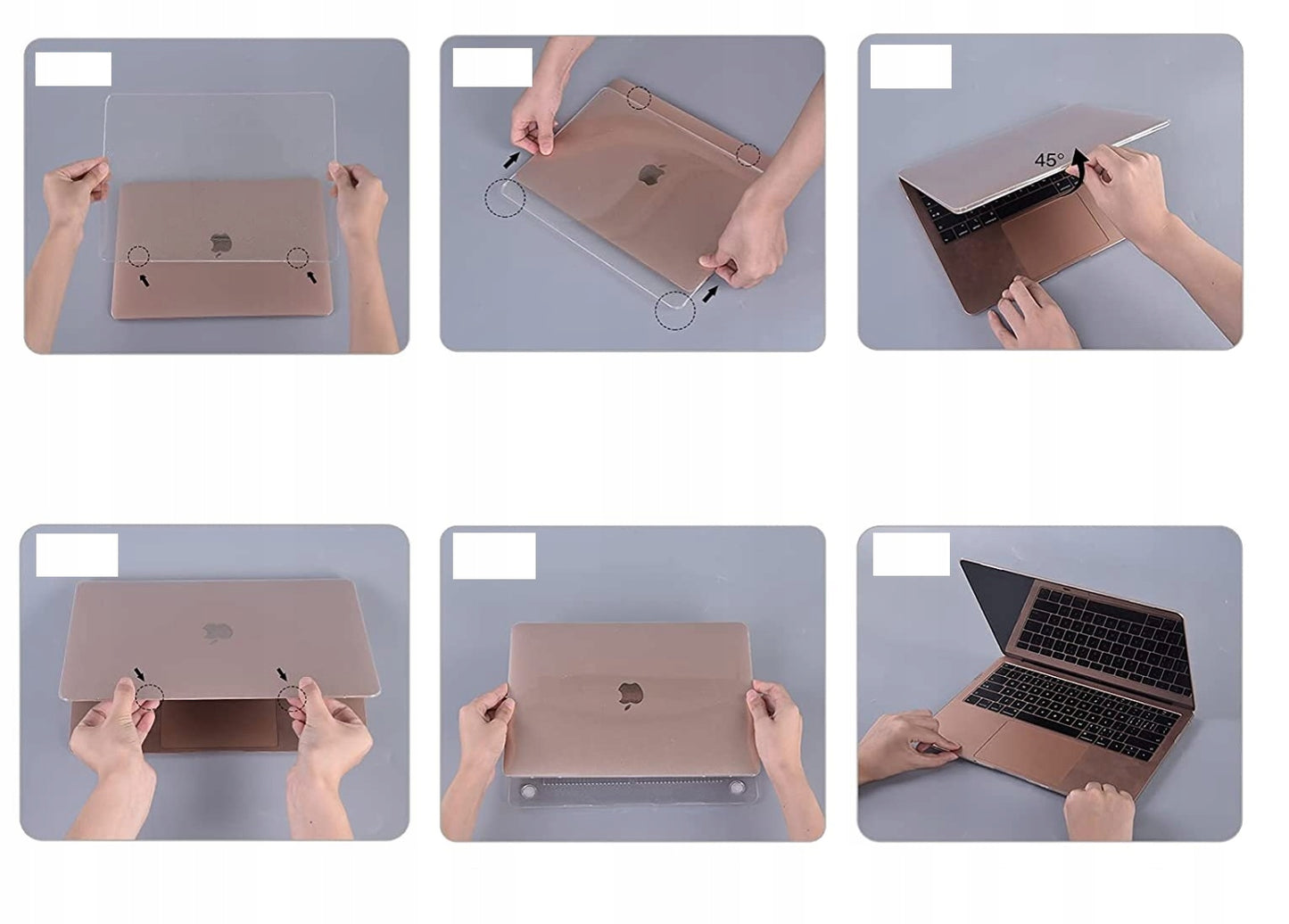Dėklas CASE Apple Macbook AIR 13 13,6 M2 A2681 2022