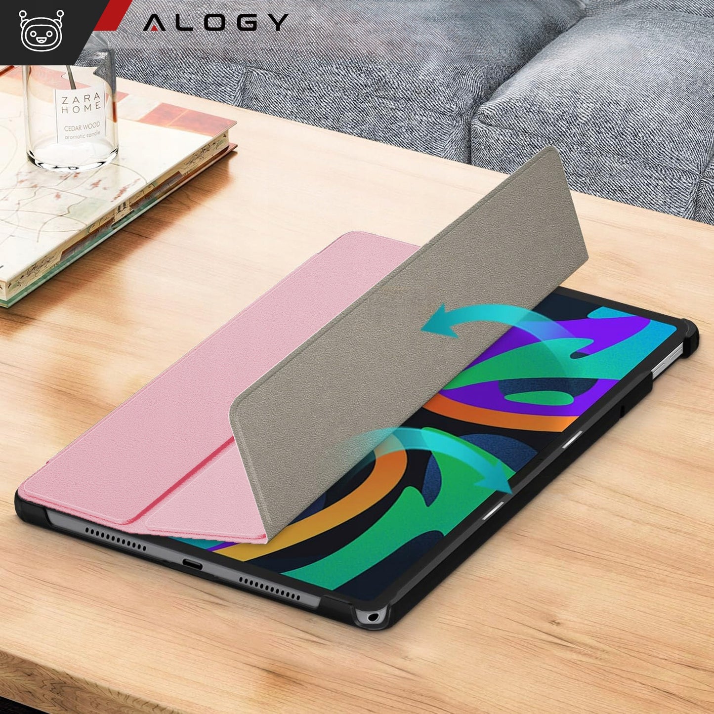 Dėklas skirtas Lenovo Tab M11 10.95" 11" K11 K11E 11" dėklas/korpusas Case TB330XUP Alogy