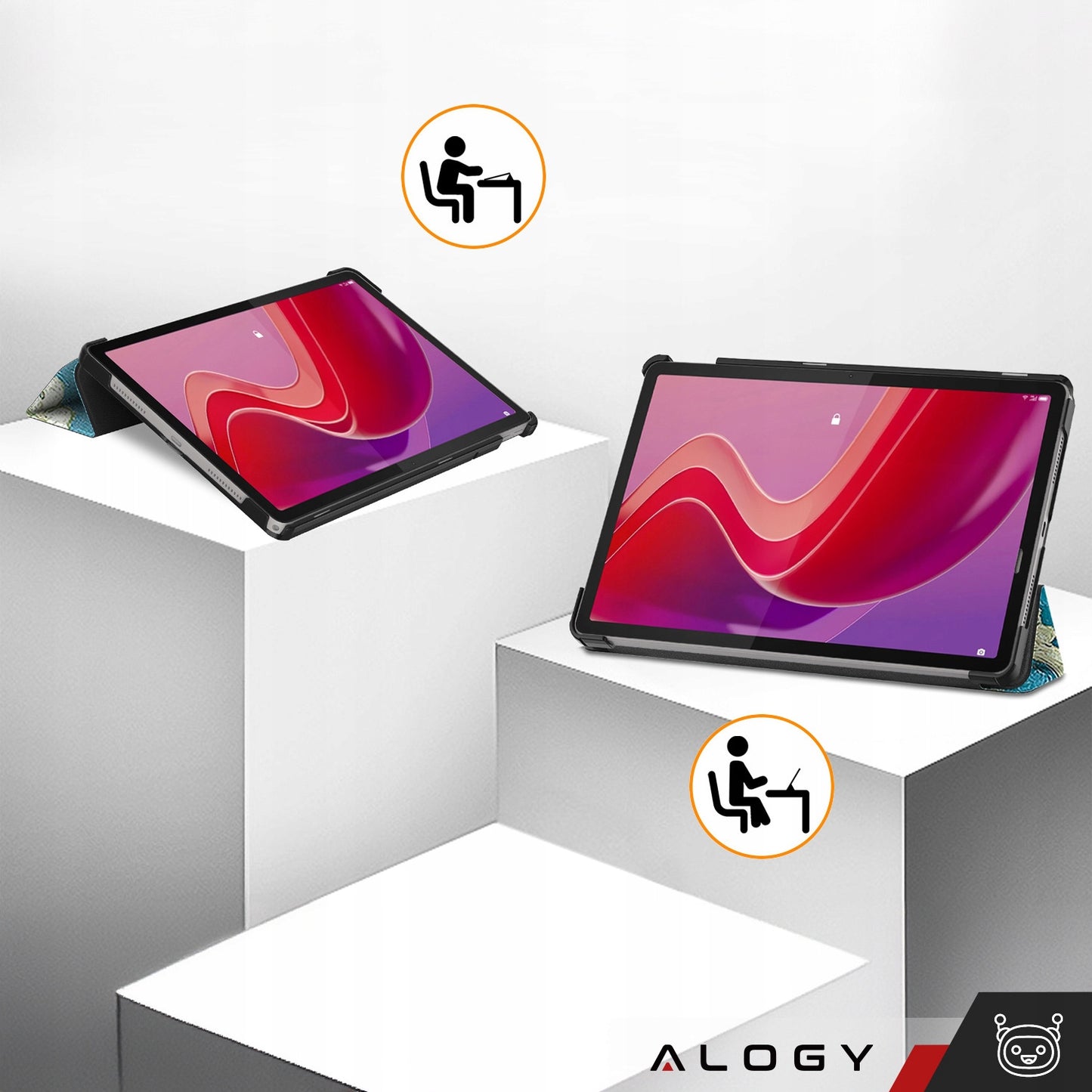 Dizaino dėklas planšetiniam kompiuteriui Lenovo Tab M11 10.95 K11 K11E TB330XUP Alogy