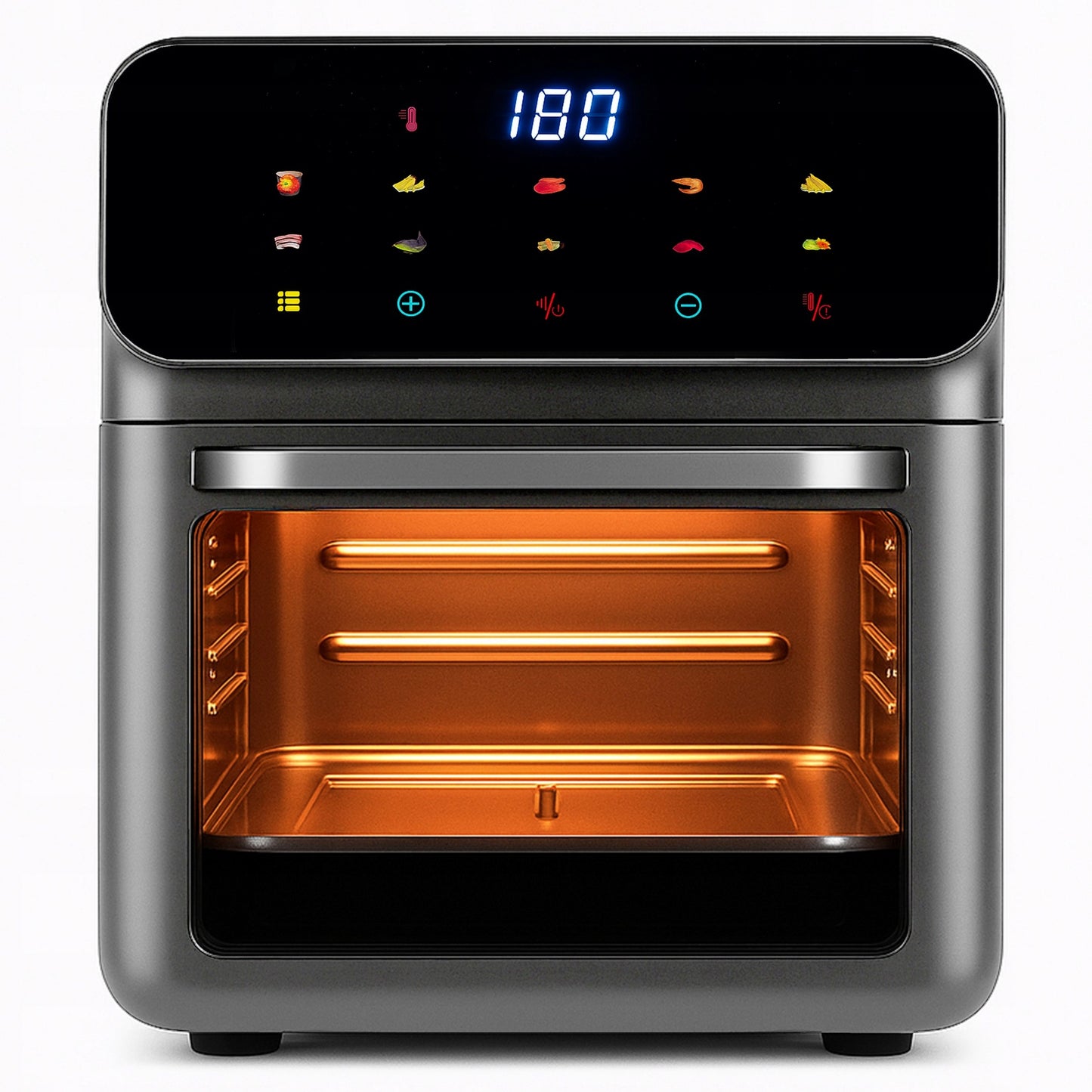 FRYTKOWNICA BEZTŁUSZCZOWA AIR FRYER 12 L KARŠTO ORO GRUZINTUVĖ 1350 W 10 REŽIMŲ AIRFRYER