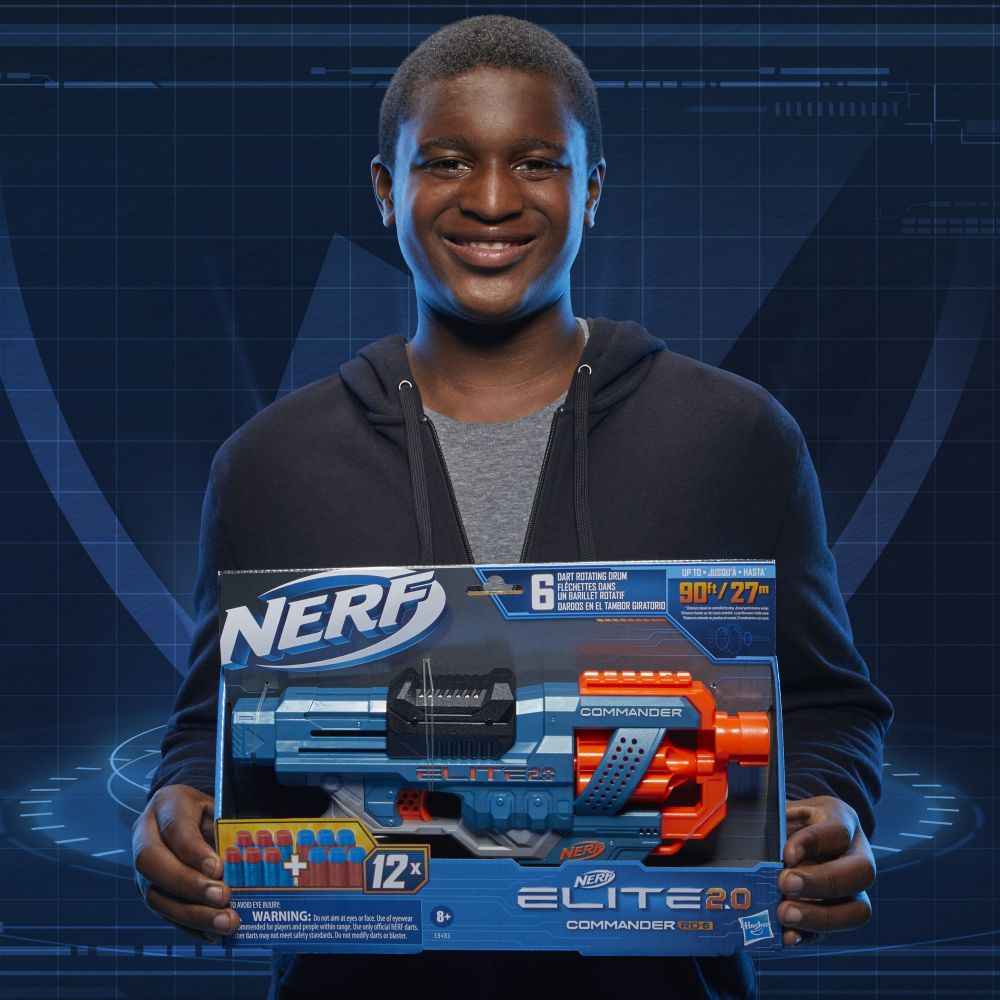 HASBRO NERF Elite 2.0 Iššoviklis Commander RD-6 E9485