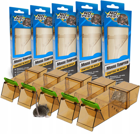 HUMANITARINIS GAUDYTUvas GYVATRAUKIS PELĖKAUTAI GRAUŽIKAMS NO PEST (5 VNT)