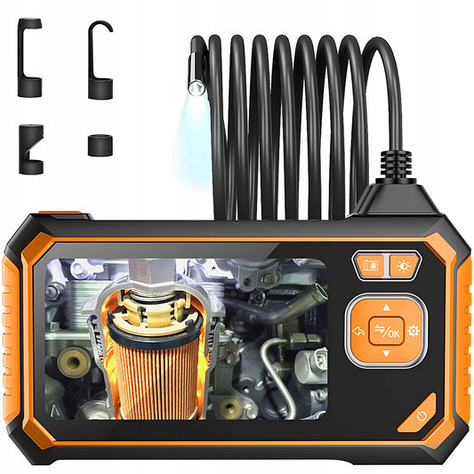 INSPEKCINĖ ENDOSKOPINĖ KAMERA 3M LCD HD 4,3" 8MM FULL HD 360° MICRO SD 64GB