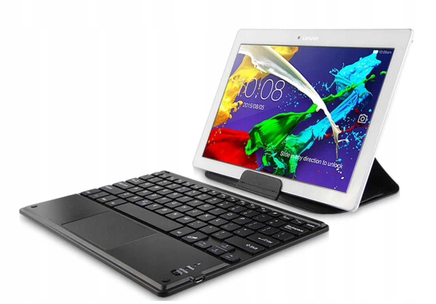 Belaidė Bluetooth klaviatūra su Touchpad, skirta SAMSUNG APPLE LENOVO XIAOMI