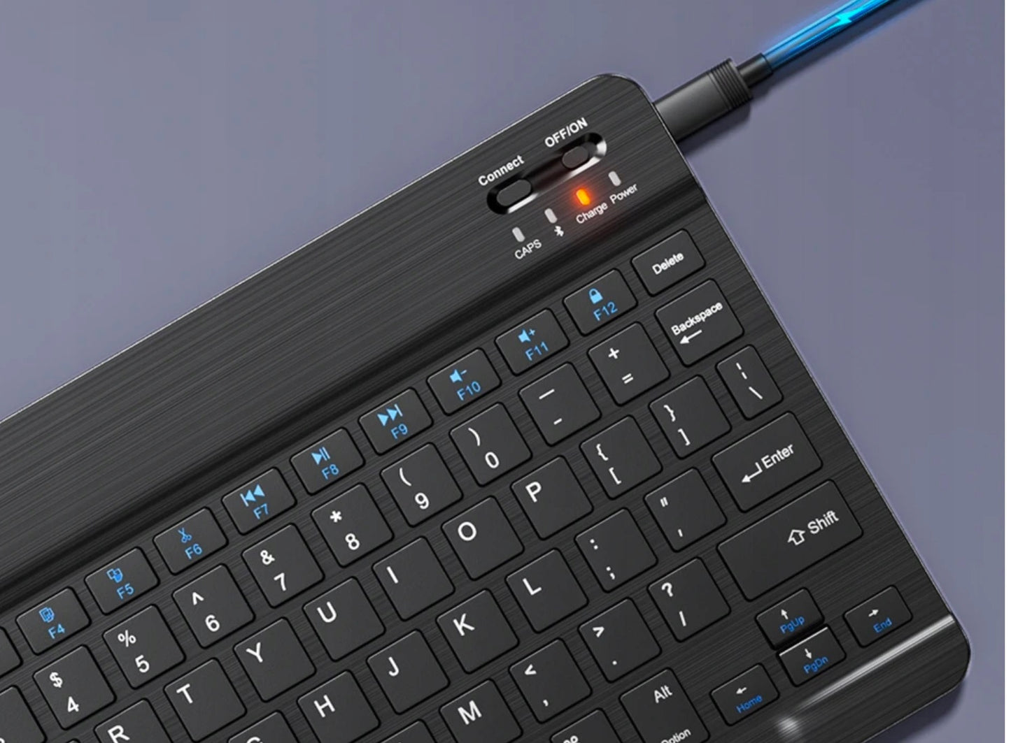 Belaidė Bluetooth klaviatūra skirta SAMSUNG APPLE LENOVO XIAOMI HUAWEI