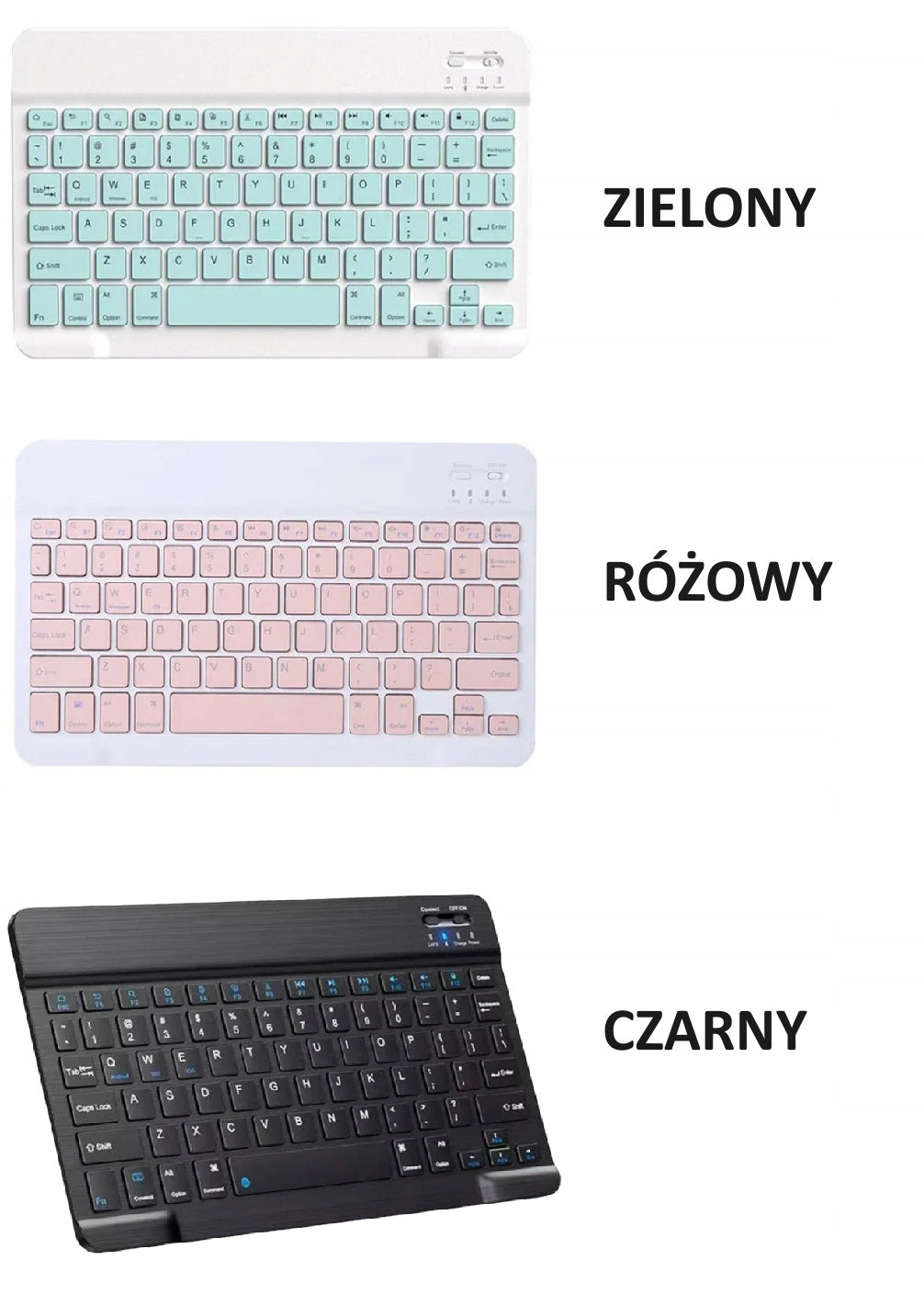Belaidė Bluetooth klaviatūra skirta SAMSUNG APPLE LENOVO XIAOMI HUAWEI
