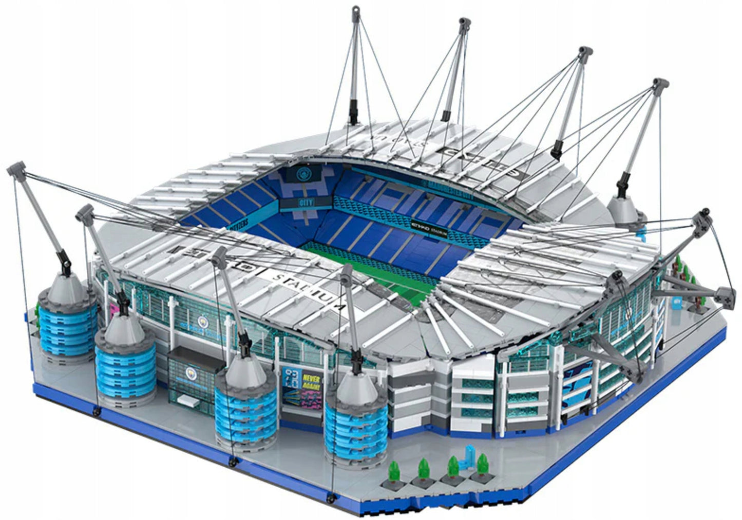 Konstruktorius CADA ETIHAD STADIUM MANCHESTER CITY 4473 EL. C66022W DIDELIS + LED