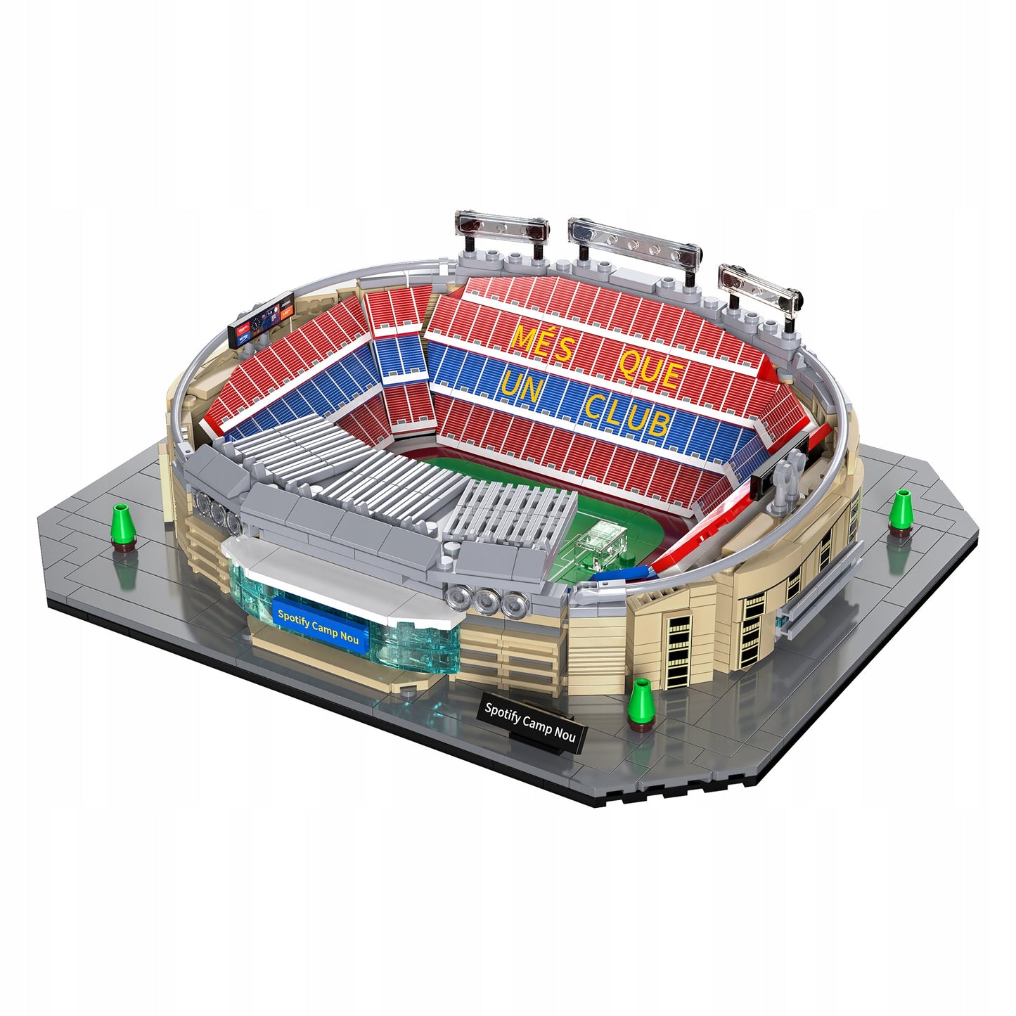 CaDA Statybinis konstruktorius FC Barcelona Camp Nou Spotify Stadionas 728 Detalės BARCA LA LIGA