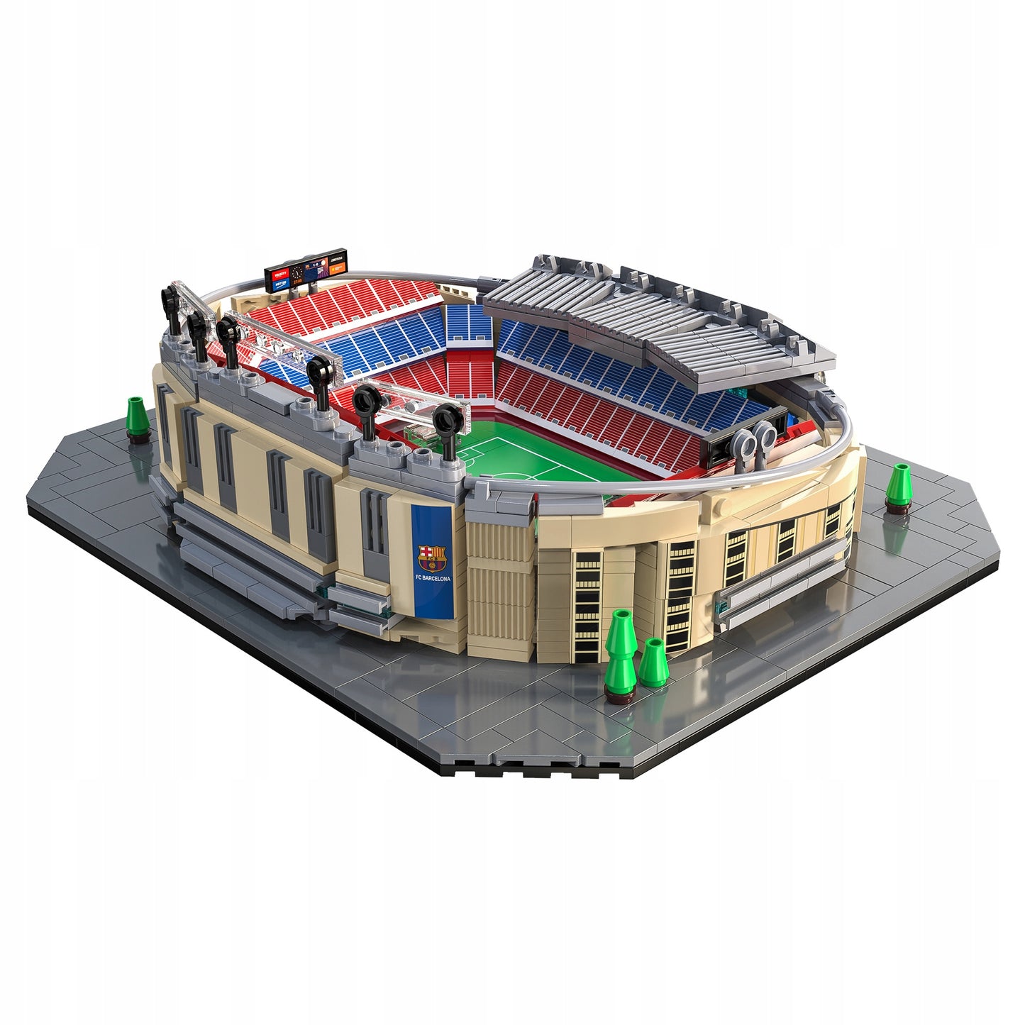 CaDA Statybinis konstruktorius FC Barcelona Camp Nou Spotify Stadionas 728 Detalės BARCA LA LIGA