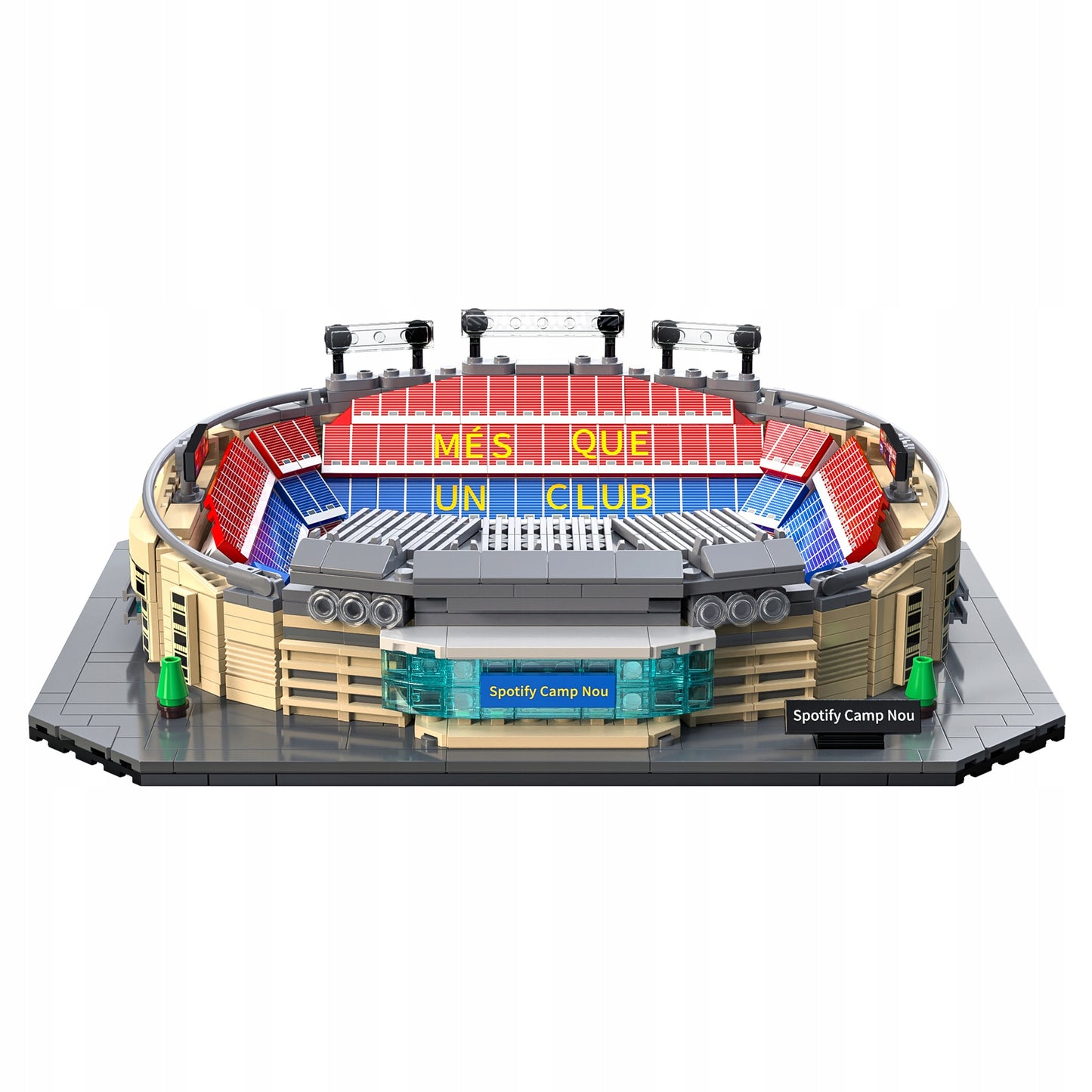 CaDA Statybinis konstruktorius FC Barcelona Camp Nou Spotify Stadionas 728 Detalės BARCA LA LIGA