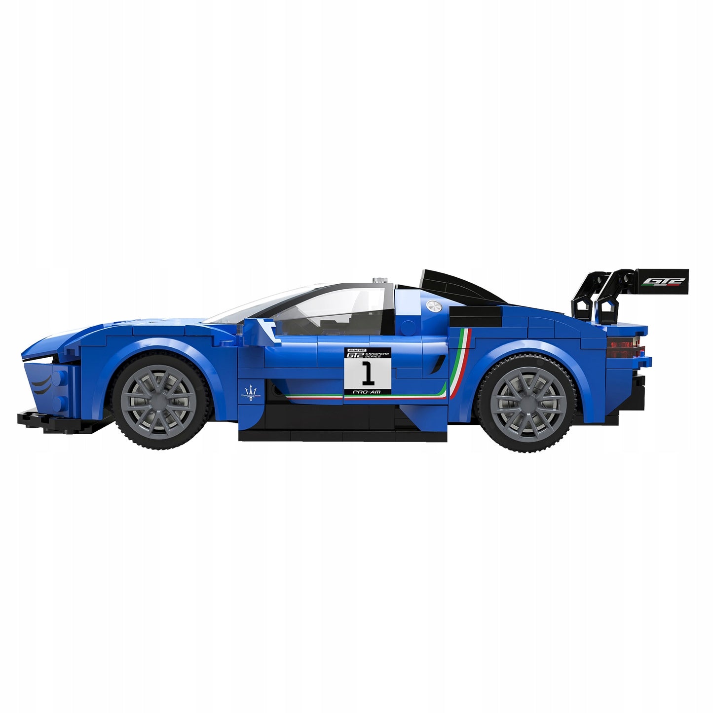 Statybiniai blokeliai CADA MASERATI GT2, sportinis automobilis, 320 elementų, valdomas nuotoliniu būdu RC