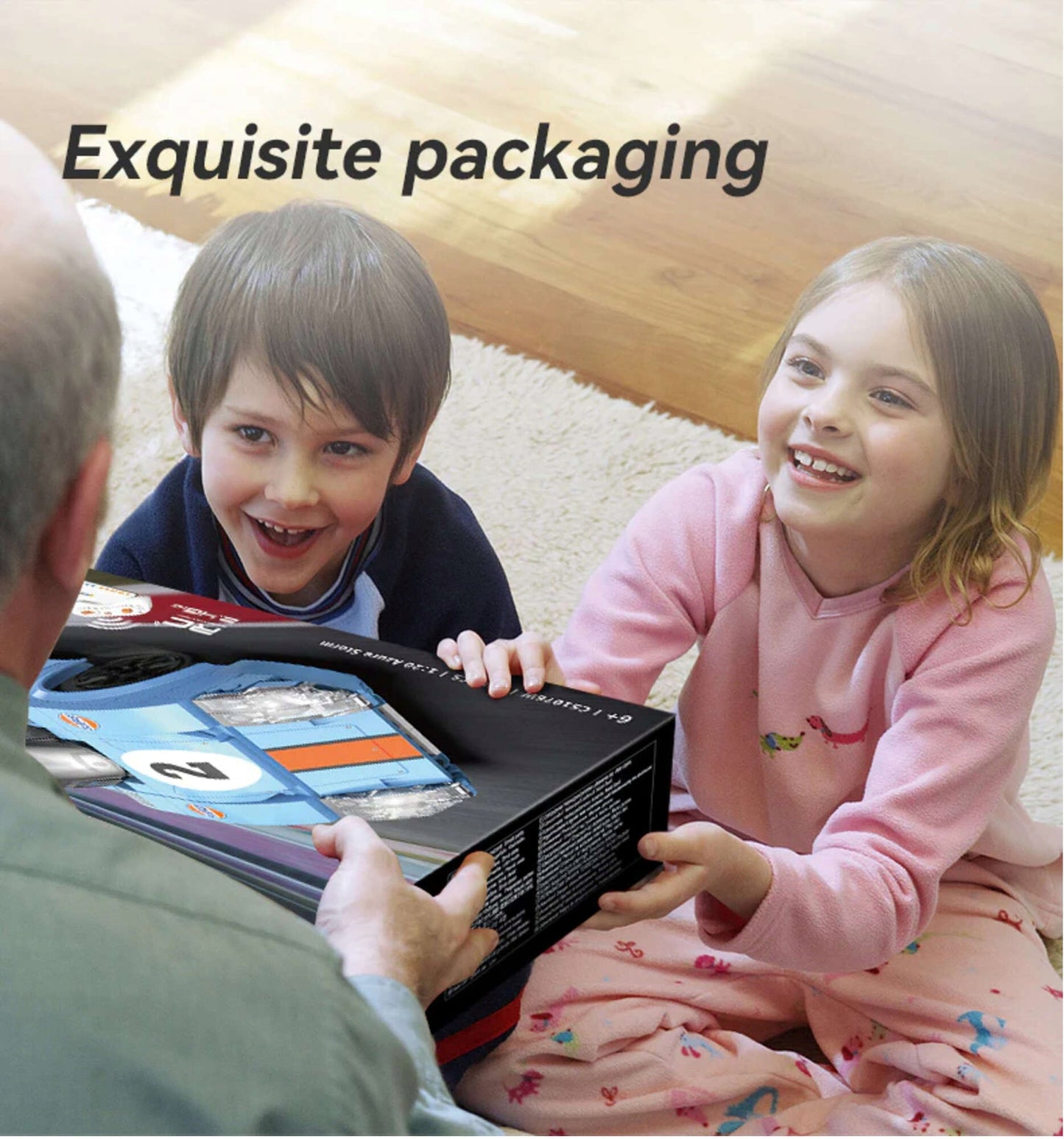 Konstruktorius CADA RC sportinis automobilis AZURE STORM CHAMPIONS valdomas nuotoliniu būdu 266 el.