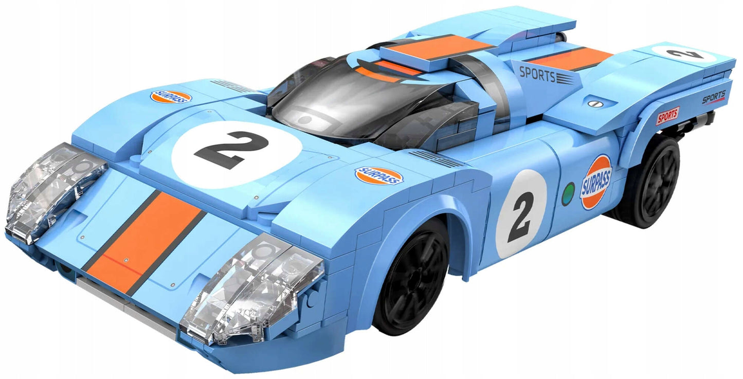 Konstruktorius CADA RC sportinis automobilis AZURE STORM CHAMPIONS valdomas nuotoliniu būdu 266 el.