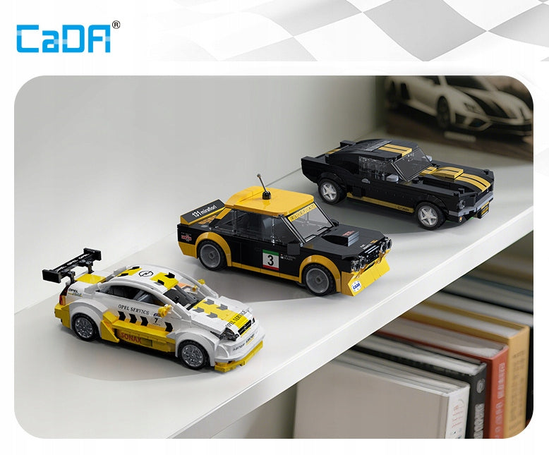 Konstrukciniai blokeliai CaDA rinkinys FORD MUSTANG SHELBY GT 350H MUSCLE CAR 285 detalės 1:24