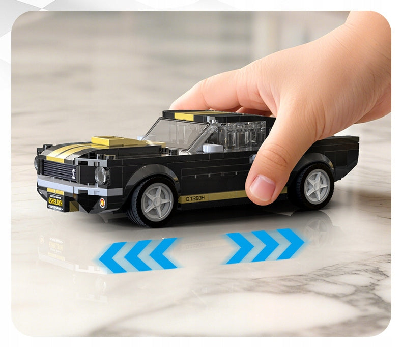 Konstrukciniai blokeliai CaDA rinkinys FORD MUSTANG SHELBY GT 350H MUSCLE CAR 285 detalės 1:24