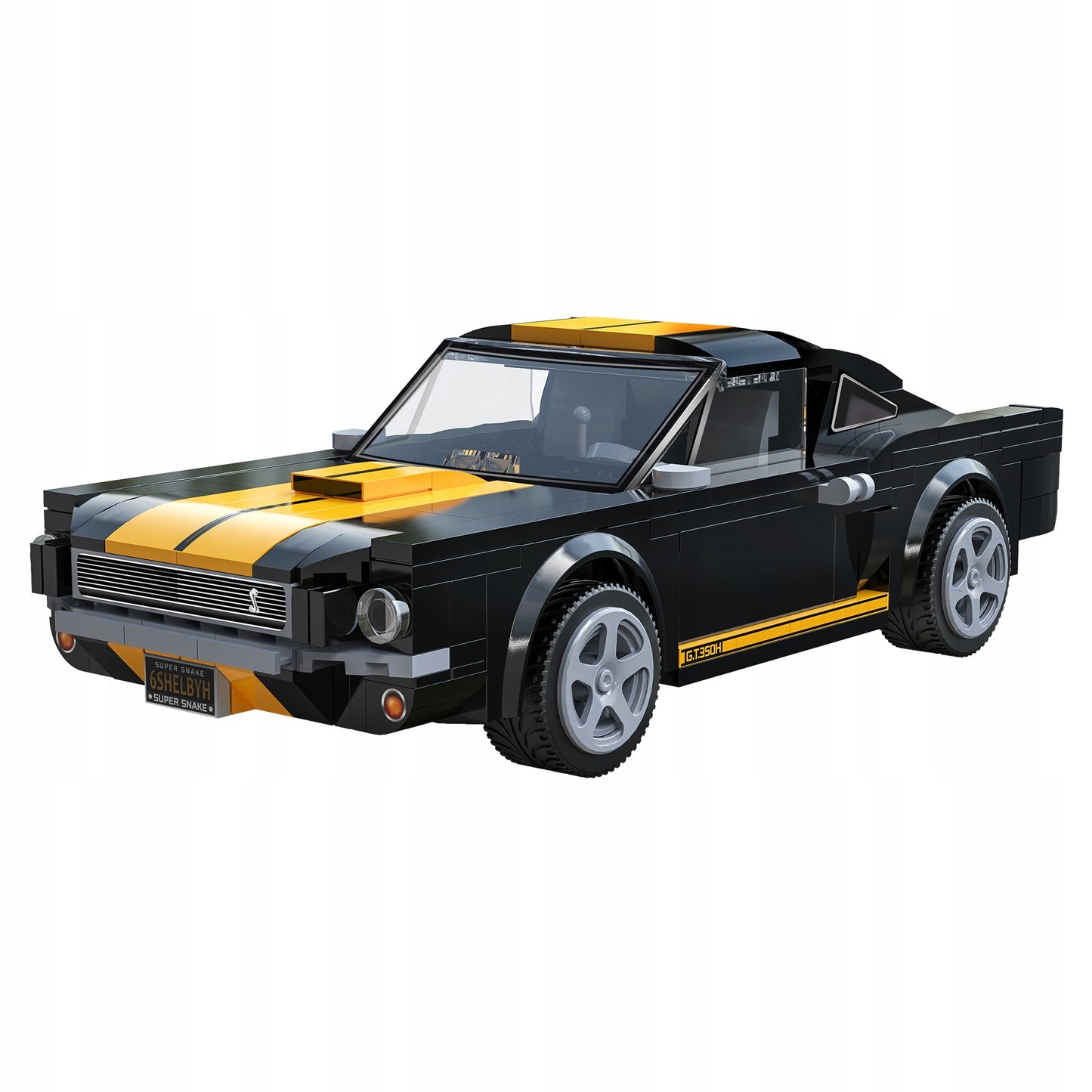 Statybiniai blokeliai CADA rinkinys FORD MUSTANG SHELBY GT 350H nuotoliniu būdu valdomas, 291 elementas