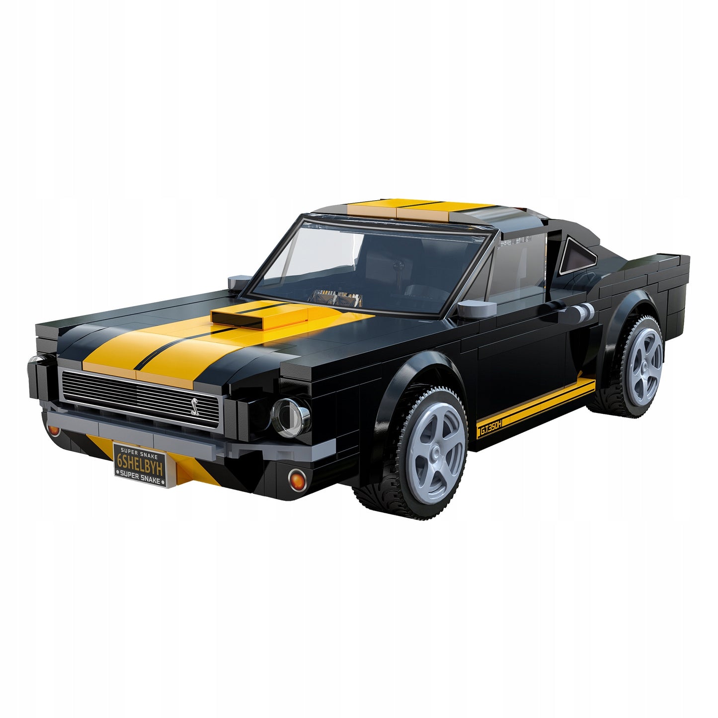 Statybiniai blokeliai CADA rinkinys FORD MUSTANG SHELBY GT 350H nuotoliniu būdu valdomas, 291 elementas