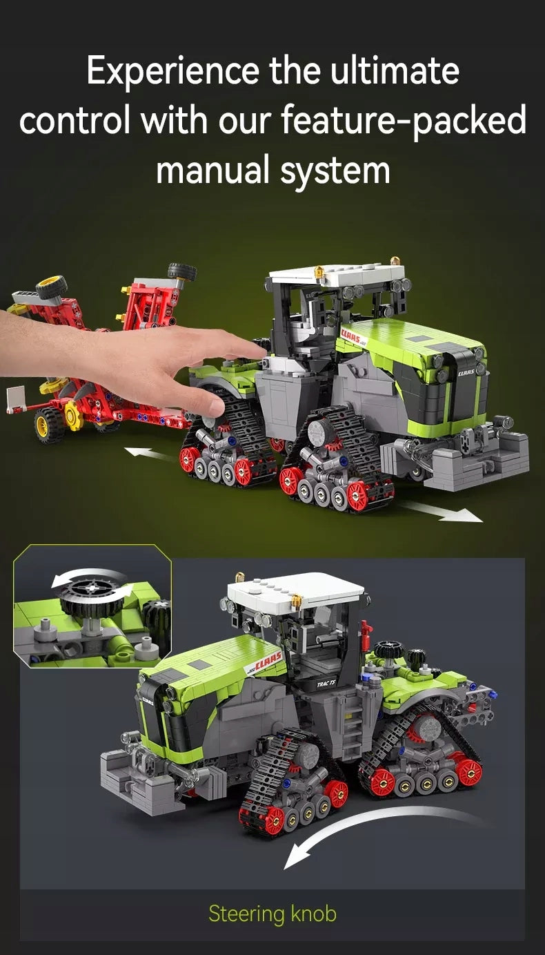 Konstrukciniai blokeliai CaDA Žemės ūkio traktorius CLAAS XERION 5000 1336EL