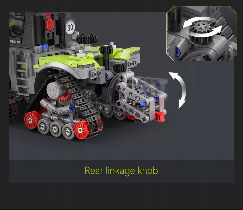 Konstrukciniai blokeliai CaDA Žemės ūkio traktorius CLAAS XERION 5000 1336EL