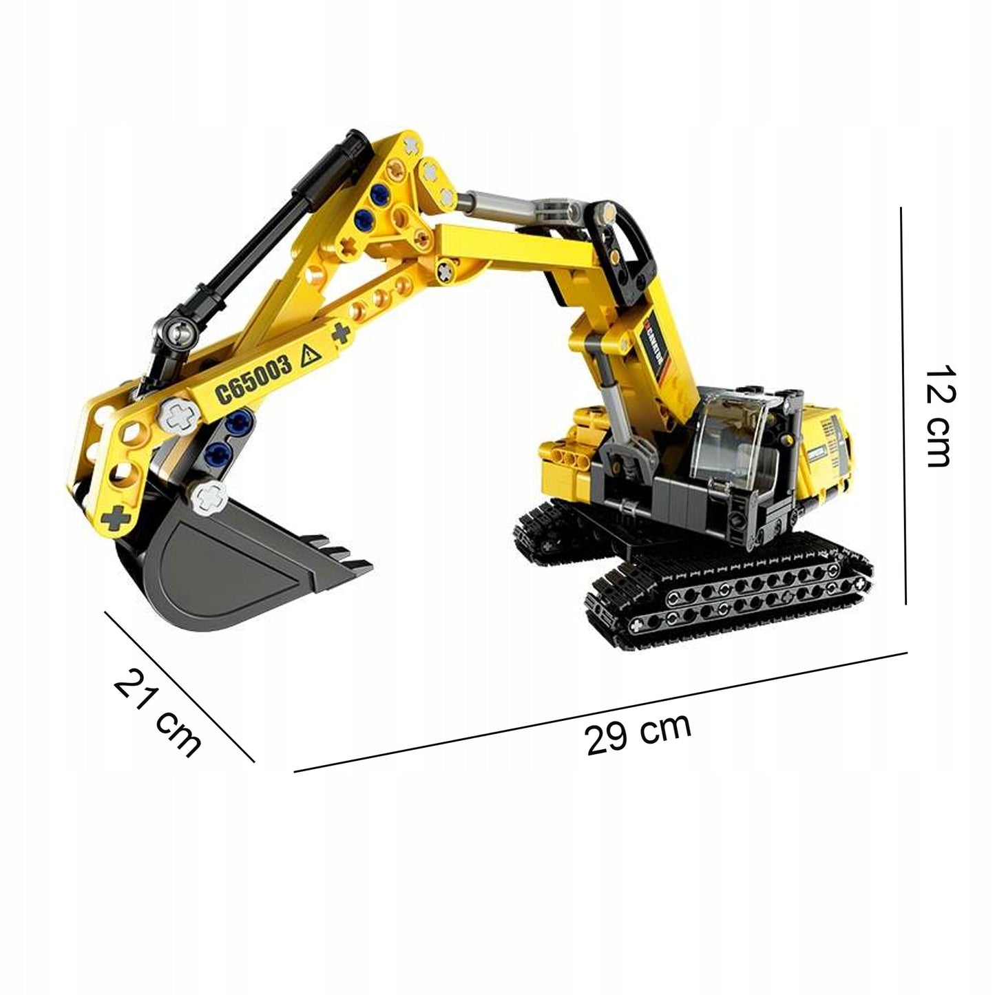 Konstrukciniai blokeliai statybinė transporto priemonė ekskavatorius 467