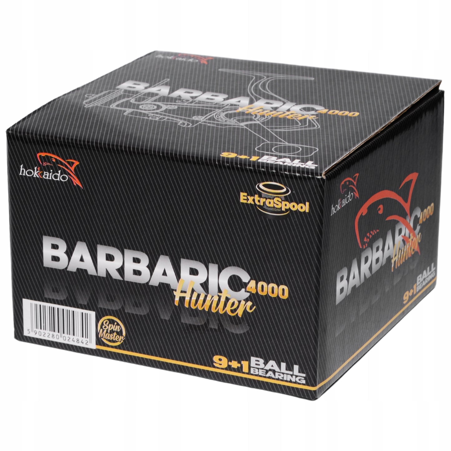 HOKKAIDO BARBARIC HUNTER 4000 9+1 SPIN ritė