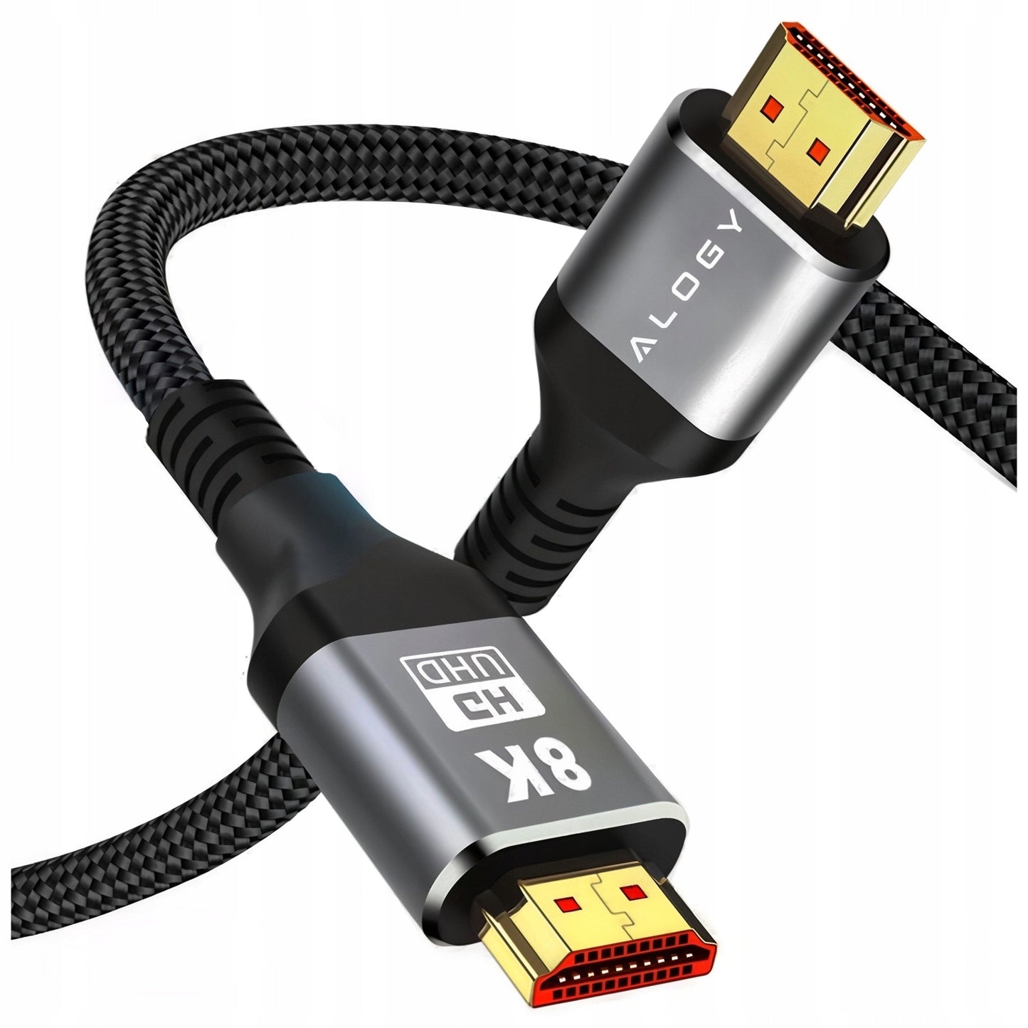 Kabelis HDMI 2.1 PREMIUM 3m High Speed 10K 8K/60HZ 4K/120HZ SERTIFIKUOTAS