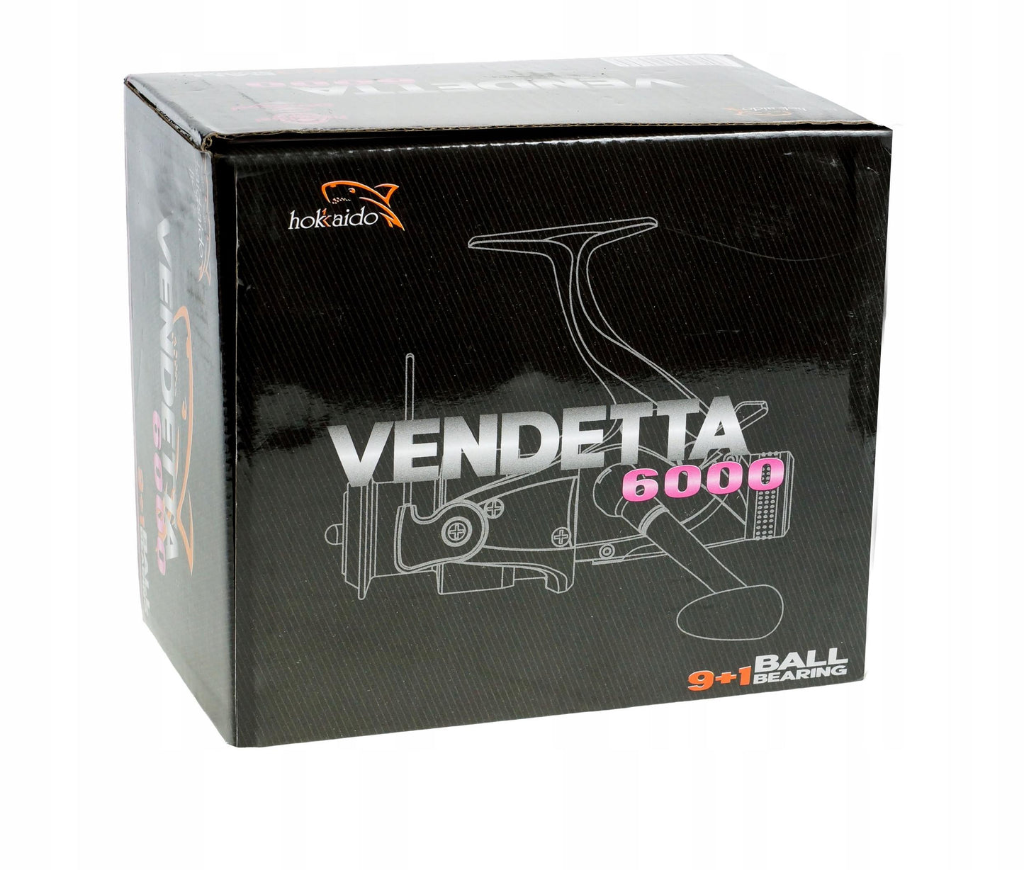 Ritė Hokkaido Vendetta 6000 WBL 9+1 su titano rankenėle ir laisvos eigos mechanizmu