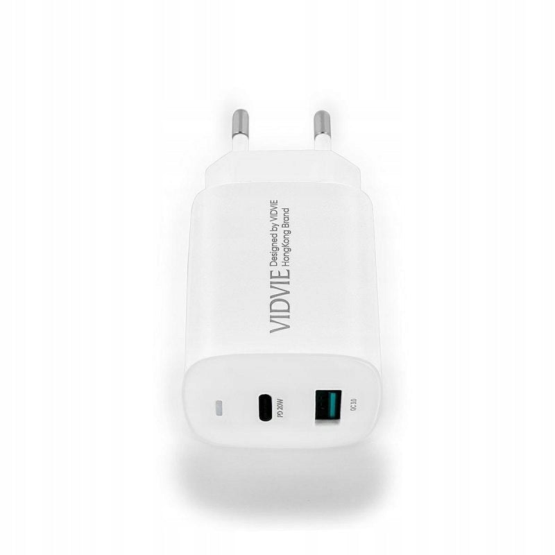 Sieninis įkroviklis iPhone 1x USB + 1x Type C + Lightning