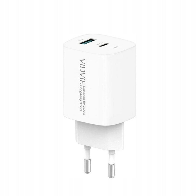 Sieninis įkroviklis iPhone 1x USB + 1x Type C + Lightning