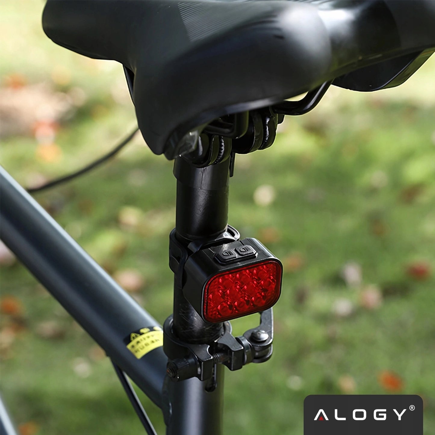 Dviračio žibintas 500 lm 200 lm rinkinys 20 LED priekis galas dviračiui USB C IP65