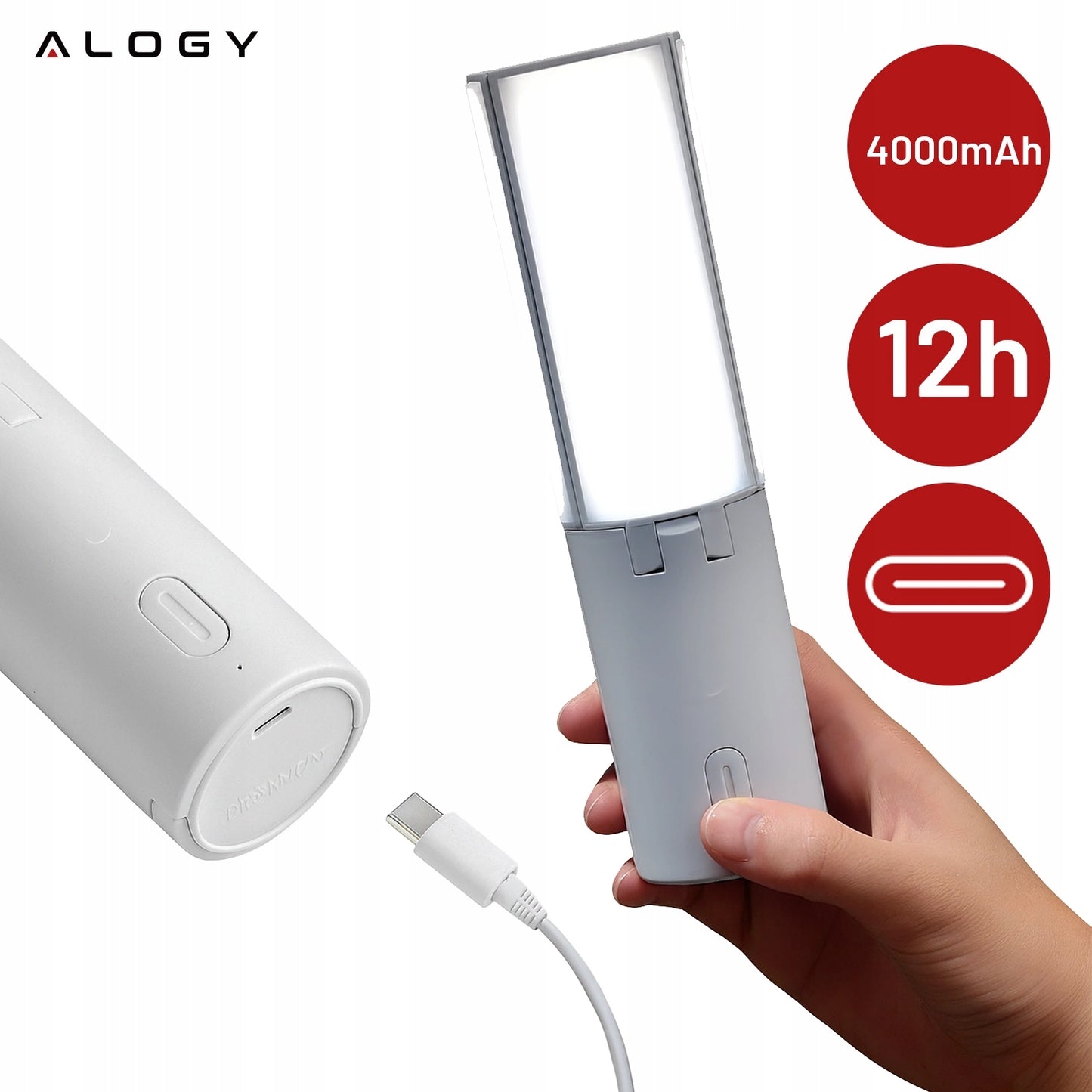 TURISTINĖ LED LEMPA ŽIBINTUVĖLIS 12H KEMPINGOVĖ NEŠIOJAMAS MIEGOJIMO KABLYS PALAPINEI