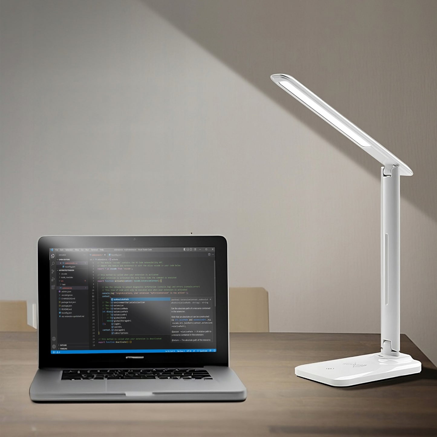 LED BRAIŽYBOS STALINĖ lempa, mokyklinė, naktinė ant rašomojo stalo + INDUKCINIS KROVIKLIS