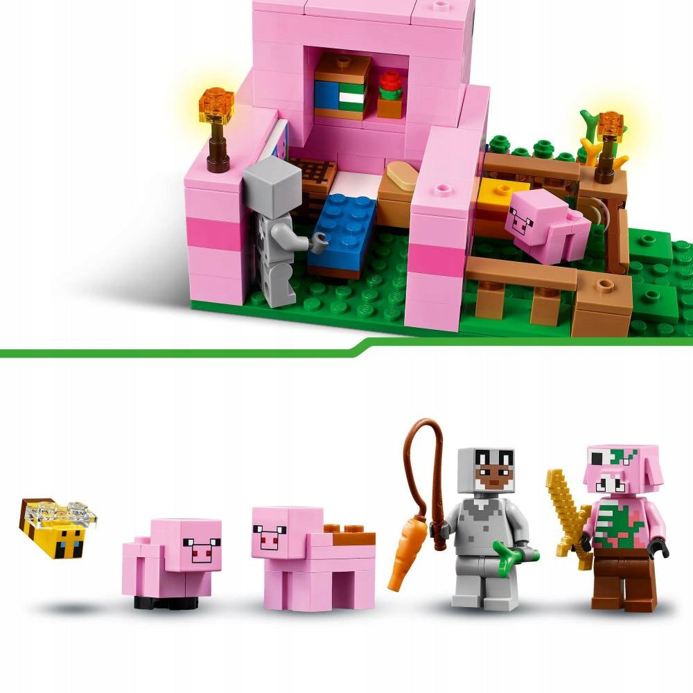 LEGO 21268 Minecraft Kiaulės namai