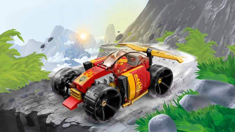 LEGO 71780 NINJAGO Kajo ninja lenktyninis automobilis