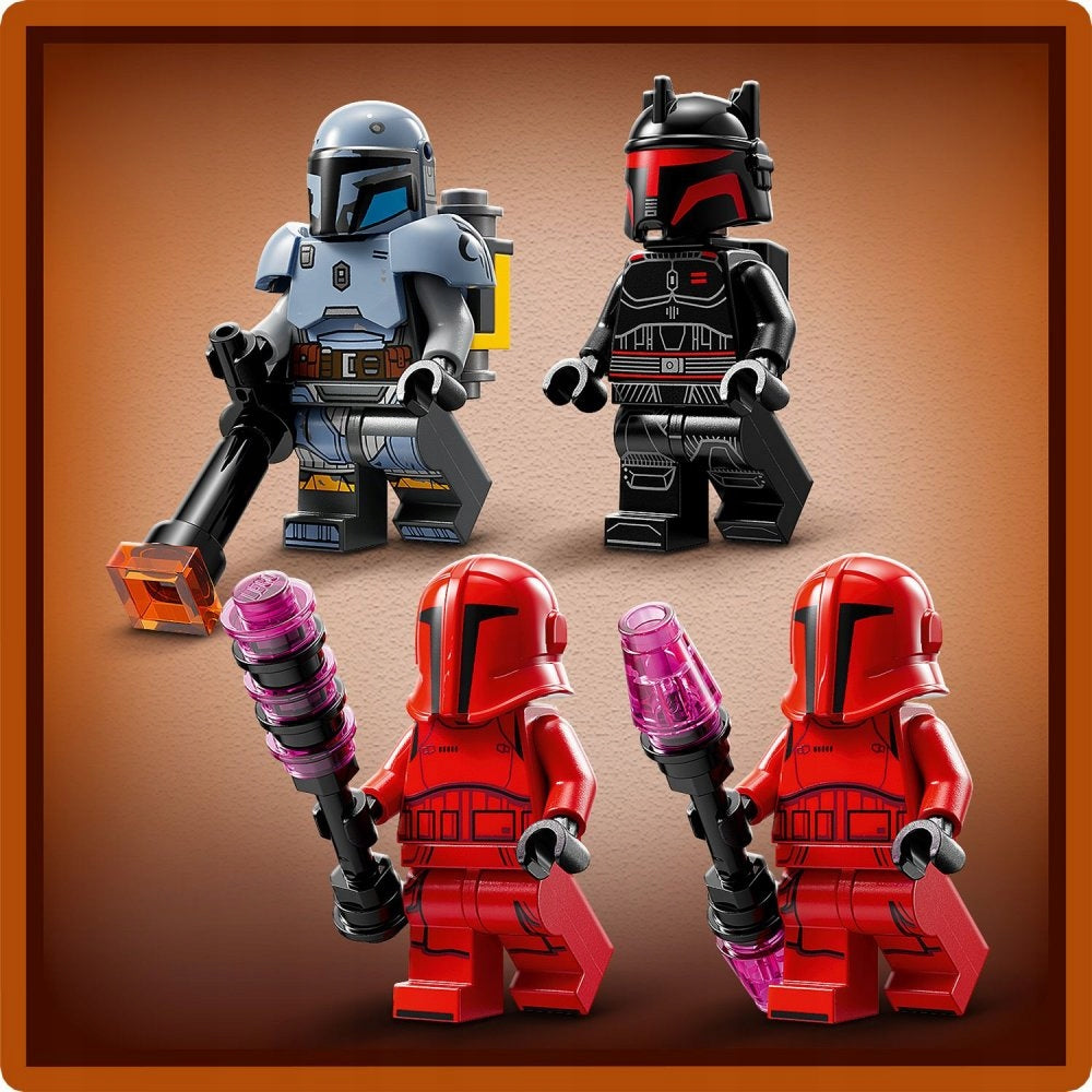 LEGO 75386 STAR WARS Paz Vizsla ir Moffo Gideono Dvyliava