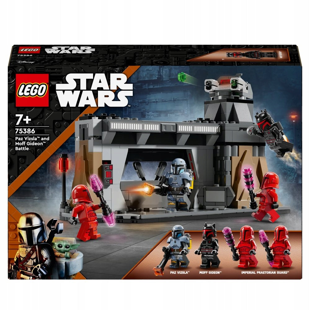 LEGO 75386 STAR WARS Paz Vizsla ir Moffo Gideono Dvyliava